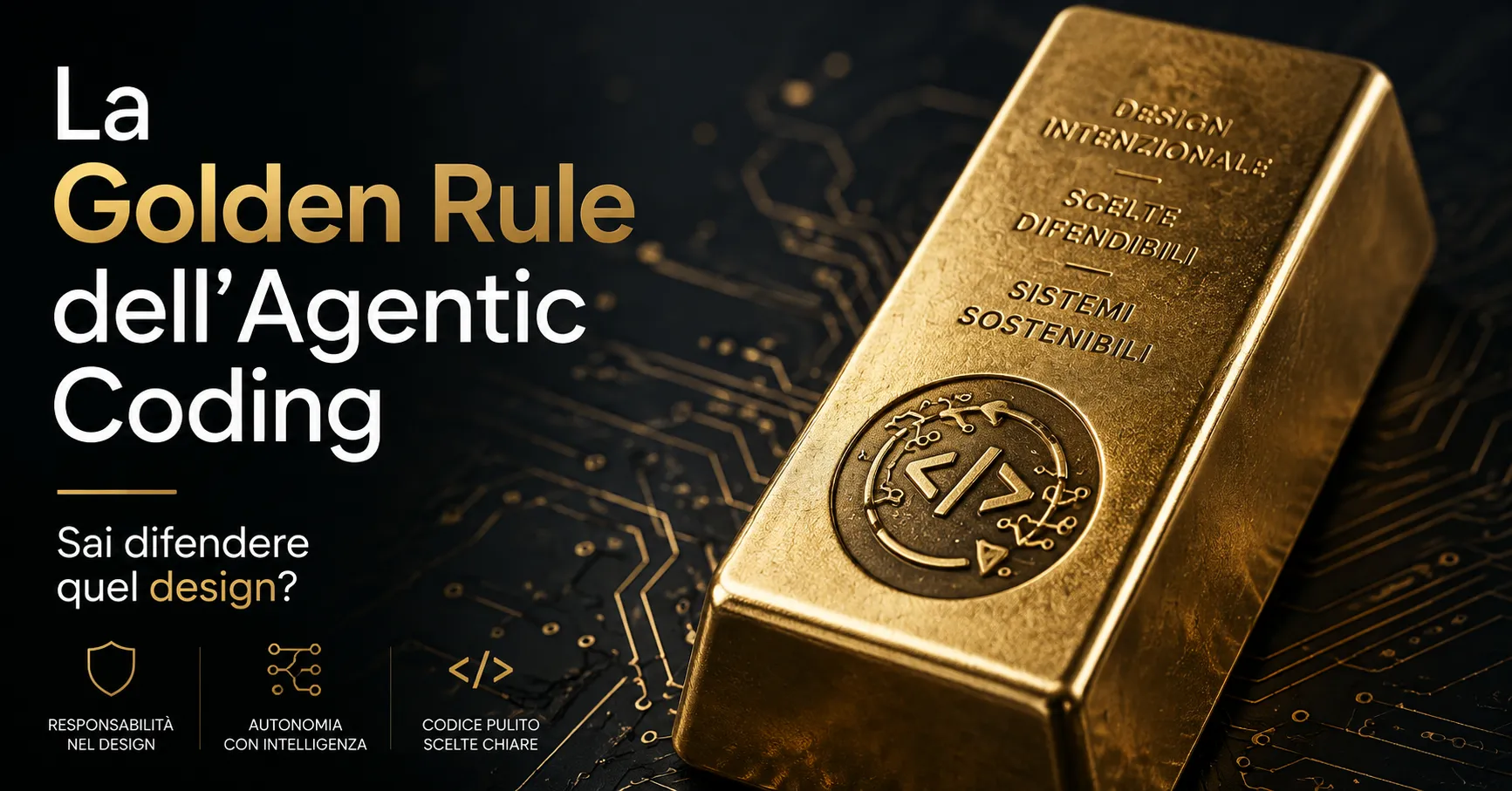 La golden rule dell’agentic coding