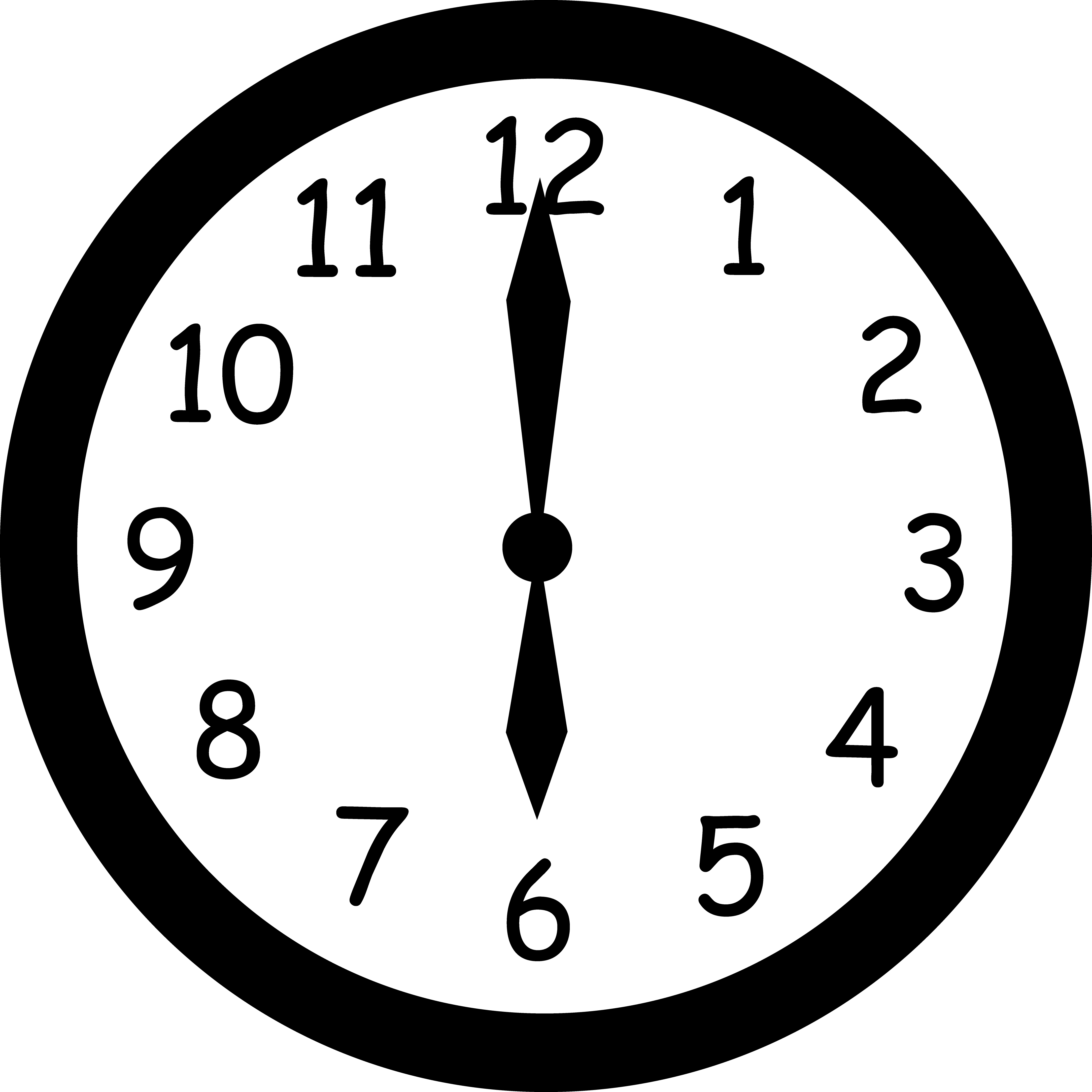 wall_clock_six